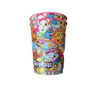 Shopkins Set 2 Collection Plastic 16 oz Birthday Party Favor Cup Multicolored